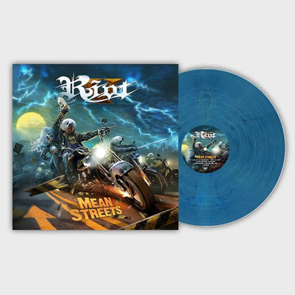 RIOT V - Mean Streets (RSD Indie Exclusive) - LP - 180g Electric Blue Vinyl