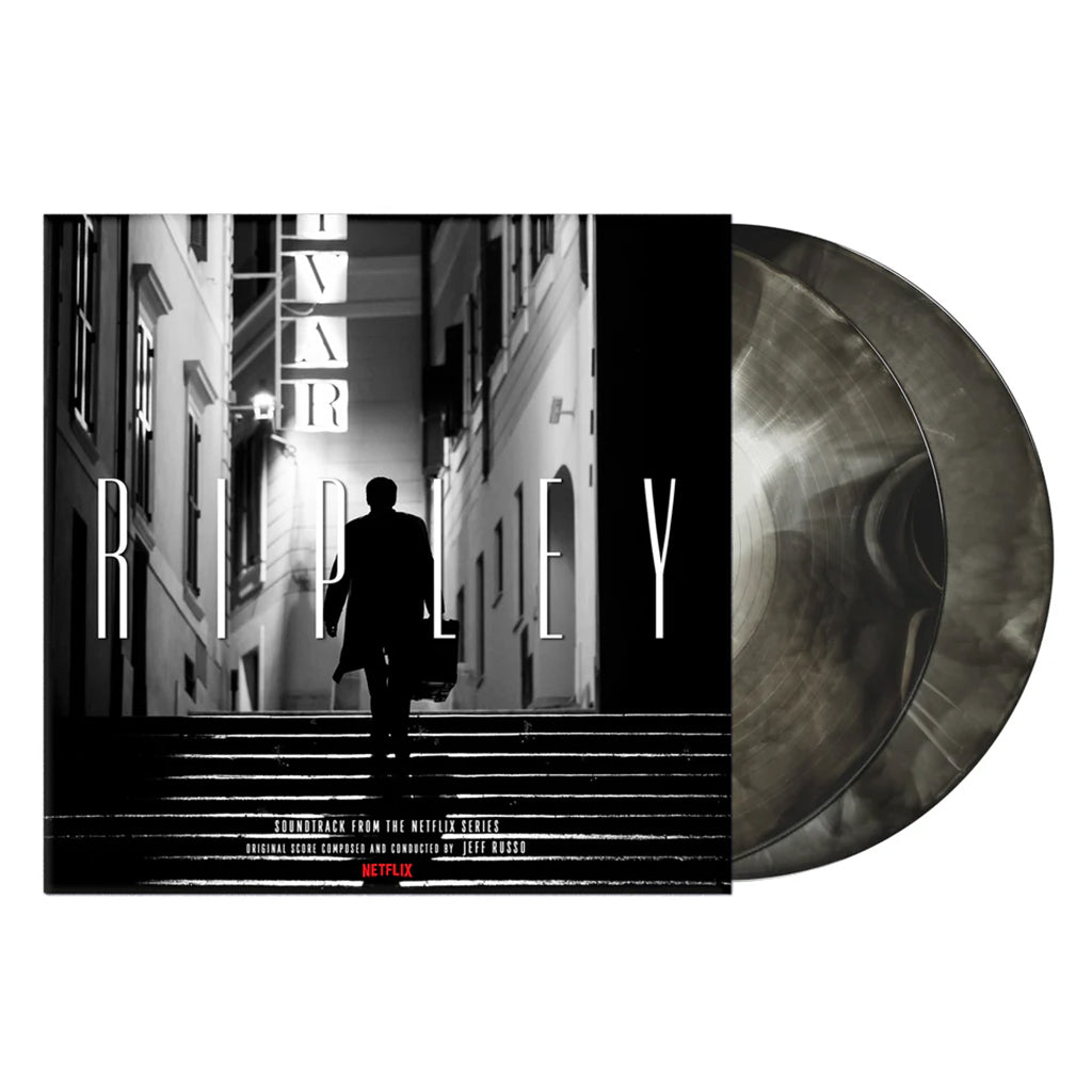 JEFF RUSSO - Ripley (Original Soundtrack) - 2LP - Deluxe 180g Crystal/Black Swirl Vinyl