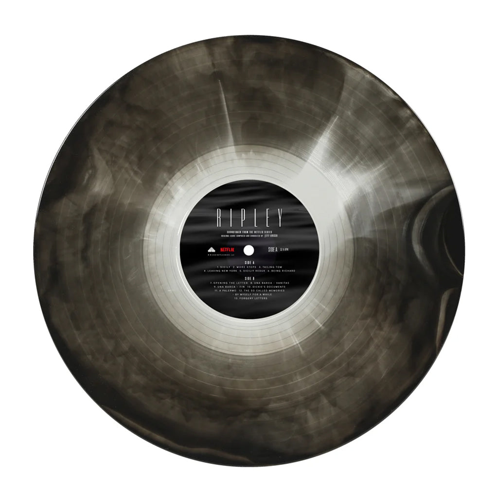 JEFF RUSSO - Ripley (Original Soundtrack) - 2LP - Deluxe 180g Crystal/Black Swirl Vinyl [JUL 19]