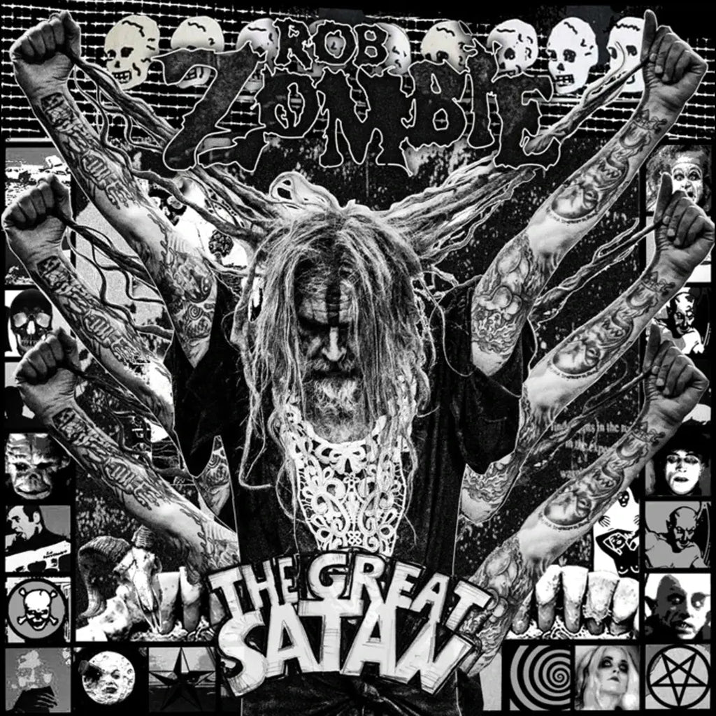 ROB ZOMBIE - The Great Satan (RSD Stores Exclusive) - LP - 'Black & White Swirl' Vinyl [FEB 27]