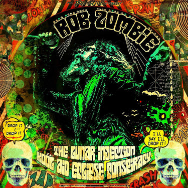 ROB ZOMBIE - The Lunar Injection Kool Aid Eclipse Conspiracy (Repress with 28-page booklet) - LP - Transparent Neon Yellow Vinyl