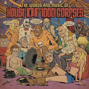 ROB ZOMBIE - The Words & Music Of House Of 1000 Corpses ("Halloween Party" Edition) - 2LP - Deluxe Orange, Purple, & Green Swirl Vinyl