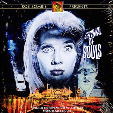 GENE MOORE - Carnival Of Souls (O.S.T.) - LP - Deluxe Ghoul Blue Pinwheel Vinyl