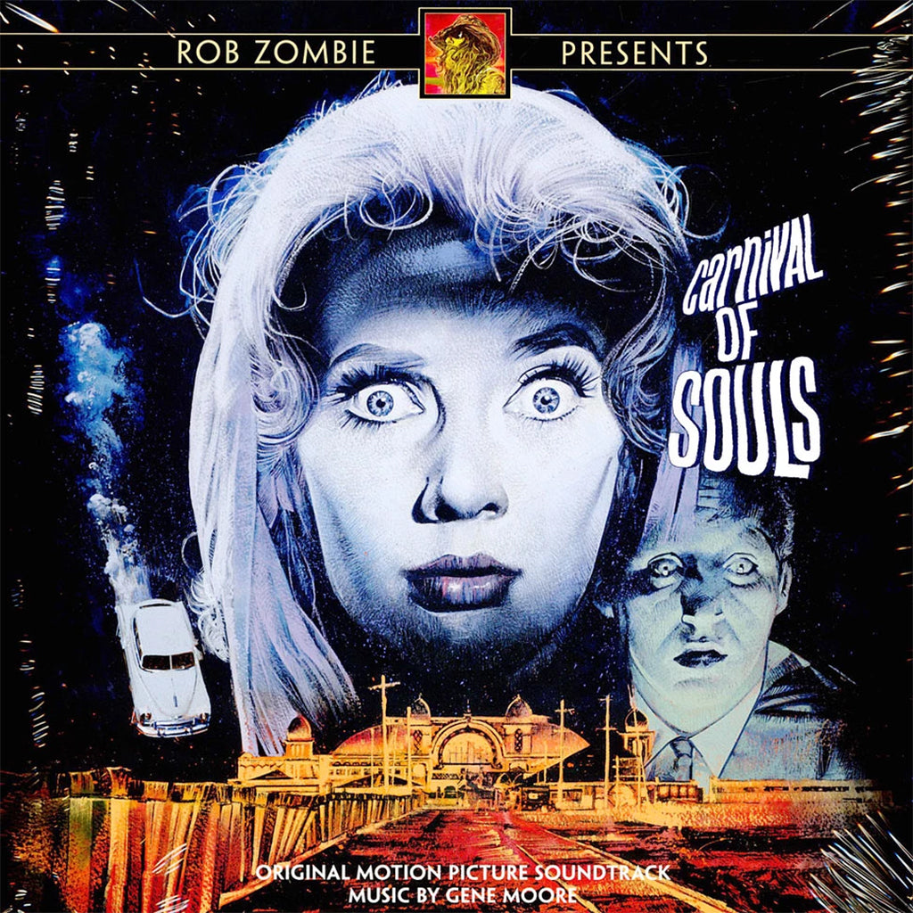 GENE MOORE - Carnival Of Souls (O.S.T.) - LP - Deluxe Ghoul Blue Pinwheel Vinyl [OCT 6]