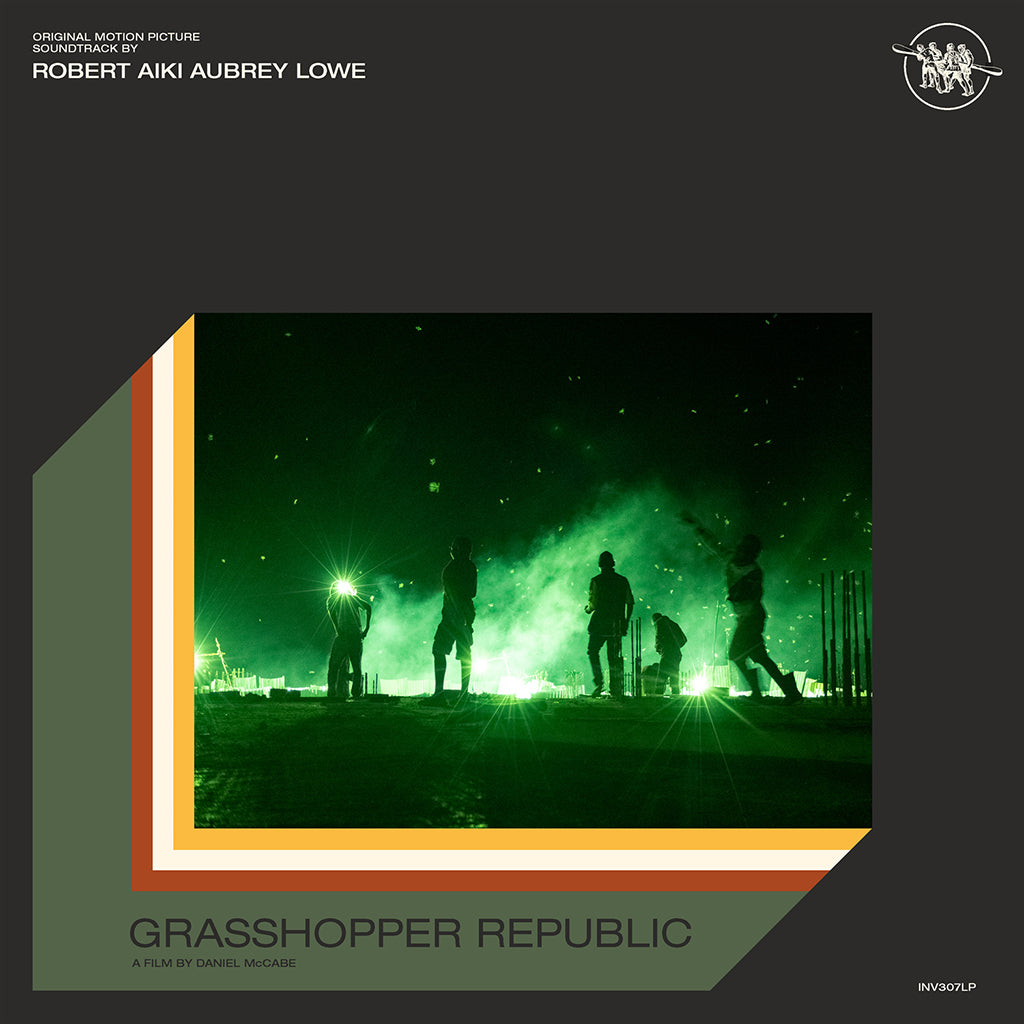 ROBERT AIKI AUBREY LOWE - Grasshopper Republic (Original Soundtrack w/ Double-sided Art Poster) - 2LP - Deluxe Gatefold Mustard Vinyl [NOV 17]