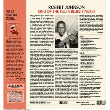ROBERT JOHNSON - King Of The Delta Blues Singers (Reissue w/ 3 Bonus tracks) - LP - 180g Vinyl