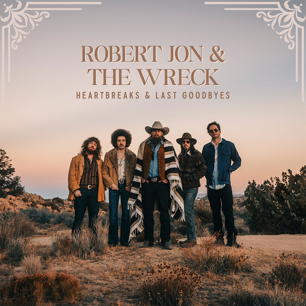 ROBERT JON & THE WRECK - Heartbreaks & Last Goodbyes - LP - Crystal Clear Vinyl [AUG 22]
