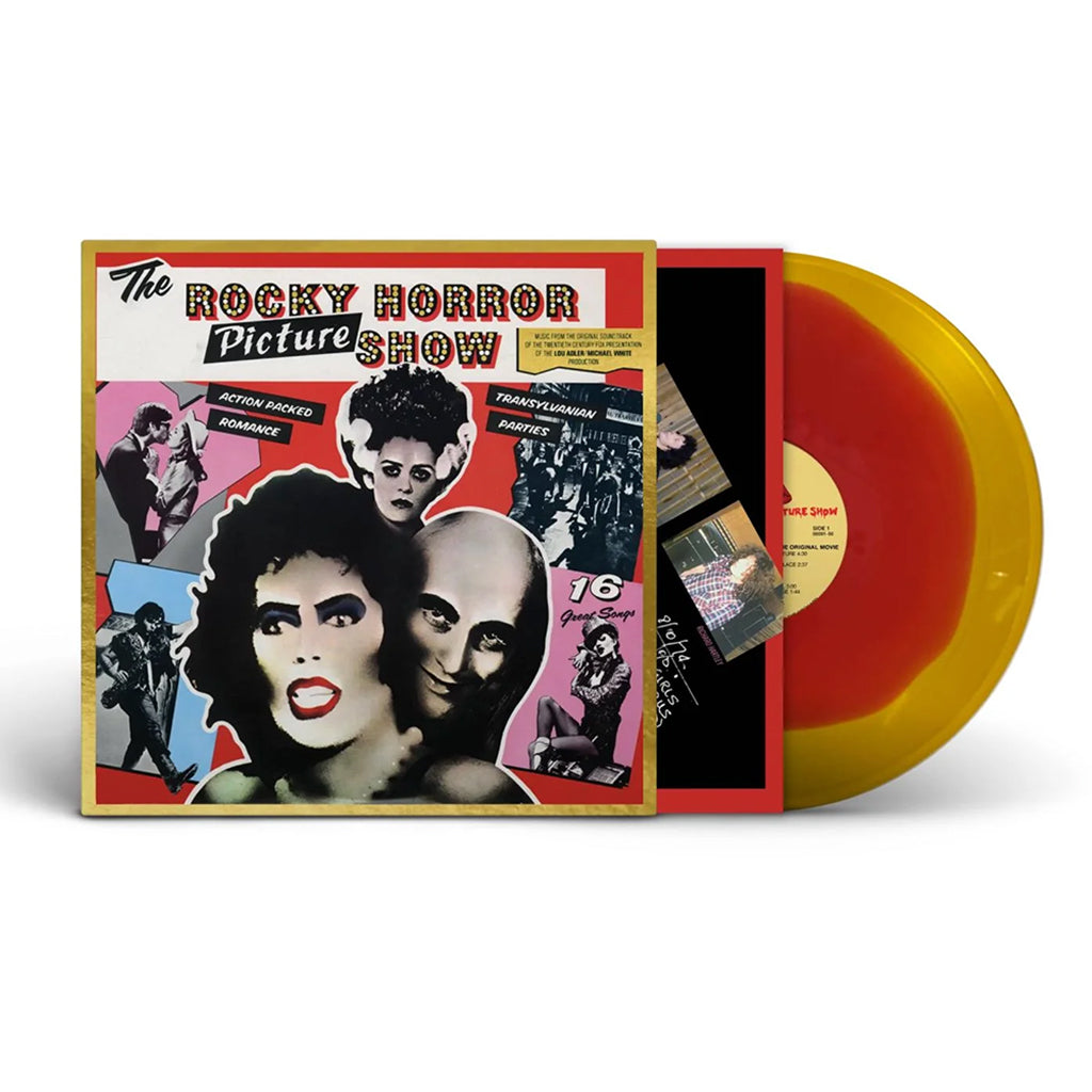 "THE ROCKY HORROR PICTURE SHOW" ORIGINAL CAST – The Rocky Horror Picture Show (50th Anniversary Edition) - LP - Red & Gold Colour-in-Colour Vinyl [OCT 31]