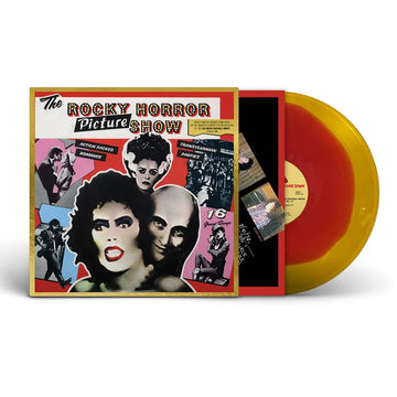 "THE ROCKY HORROR PICTURE SHOW" ORIGINAL CAST – The Rocky Horror Picture Show (50th Anniversary Edition) - LP - Red & Gold Colour-in-Colour Vinyl [OCT 31]