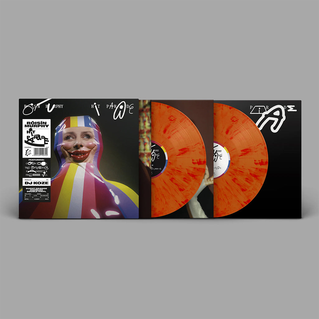 RÓISÍN MURPHY - Hit Parade (SIGNED Edition with Bonus 5-track Live CD) - 2LP - Burnt Orange Vinyl