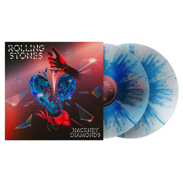 THE ROLLING STONES - Hackney Diamonds (Anniversary Edition) - 2LP - Clear with Blue Splatter Vinyl [DEC 6]