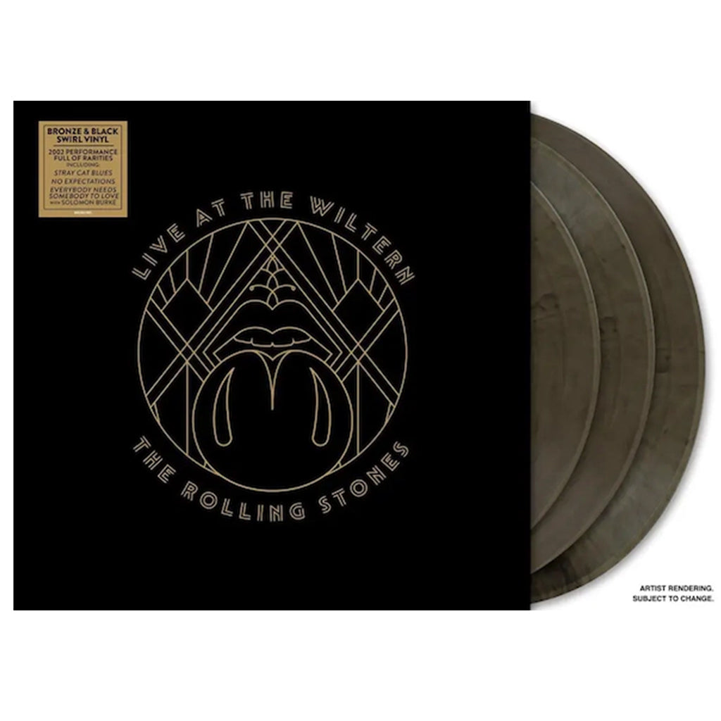 THE ROLLING STONES - Live At The Wiltern - 3LP - Black and Bronze Swirl Vinyl