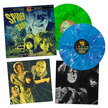 RONALD STEIN - Rob Zombie Presents Spider Baby - 2LP - 180g Blue & Green Marbled Vinyl