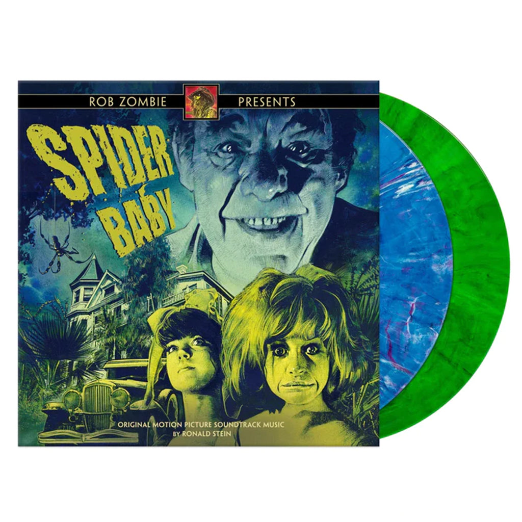 RONALD STEIN - Rob Zombie Presents Spider Baby - 2LP - 180g Blue & Green Marbled Vinyl
