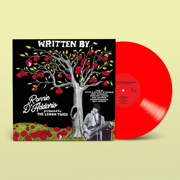 RONNIE D'ADDARIO - Written By - LP - Opaque Red Vinyl [RSD