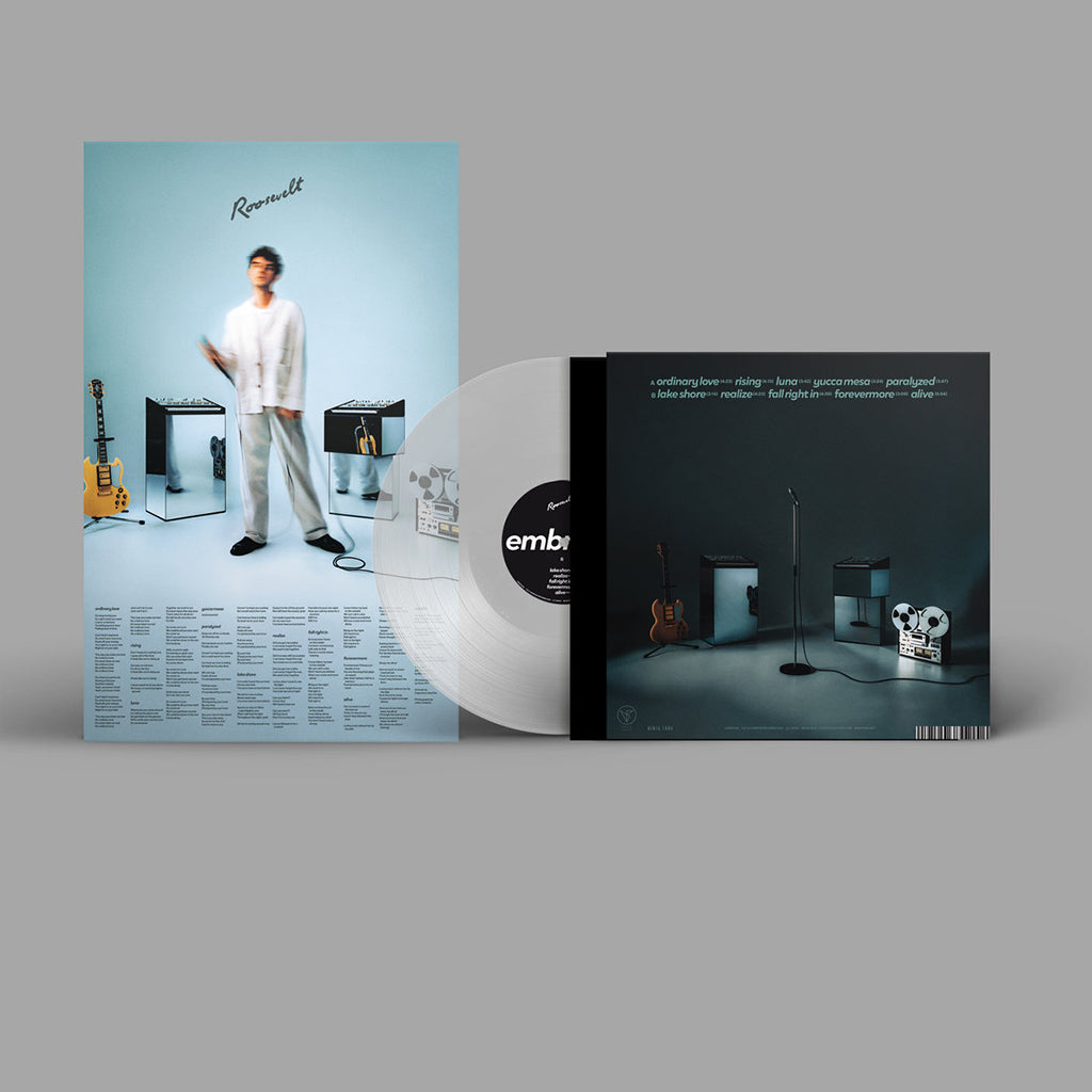 ROOSEVELT - Embrace (w/ fold-out poster) - LP - Transparent Vinyl [SEP 22]