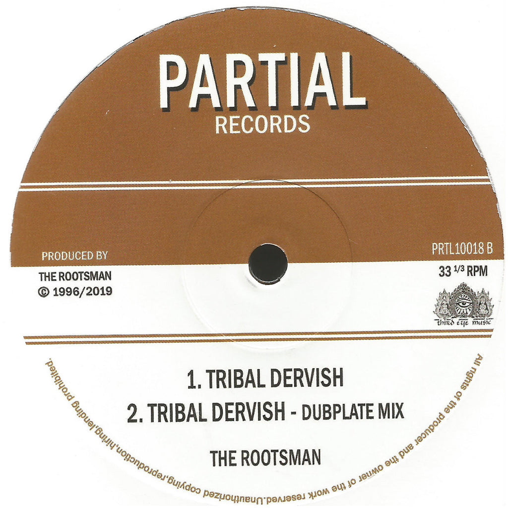 THE ROOTSMAN - Pass The Chalice / Tribal Dervish - 10'' - Vinyl [FEB 20]