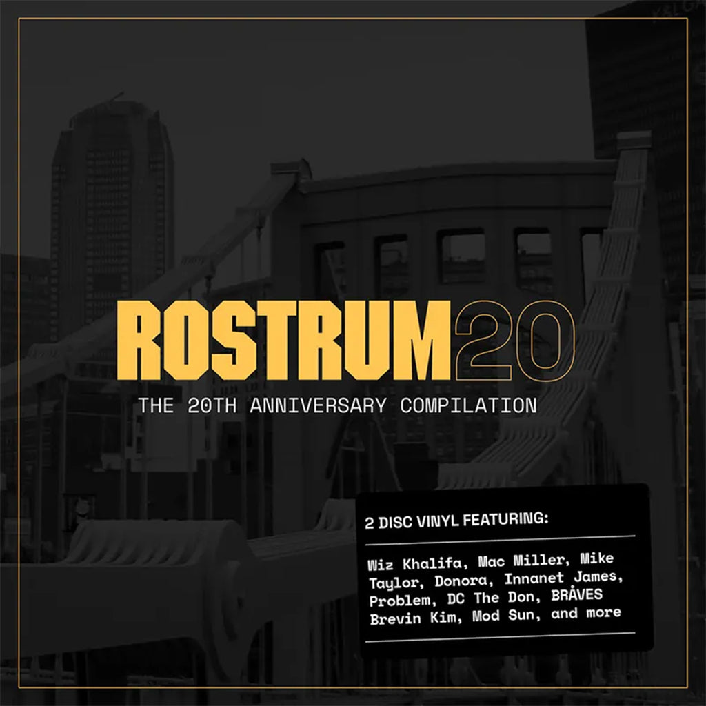 VARIOUS - Rostrum Records 20 - The 20th Anniversary Compilation  [Black Friday 2023] - 2LP - Gold / Black Vinyl [NOV 24]