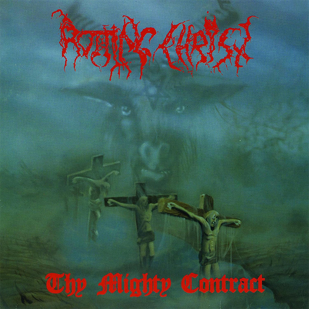 ROTTING CHRIST - Thy Mighty Contract (30th Anniversary Edition) - 2LP - Red and Black Vinyl [DEC 8]