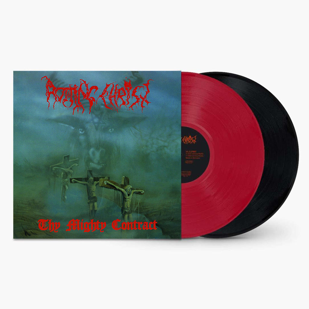 ROTTING CHRIST - Thy Mighty Contract (30th Anniversary Edition) - 2LP - Red and Black Vinyl [DEC 8]