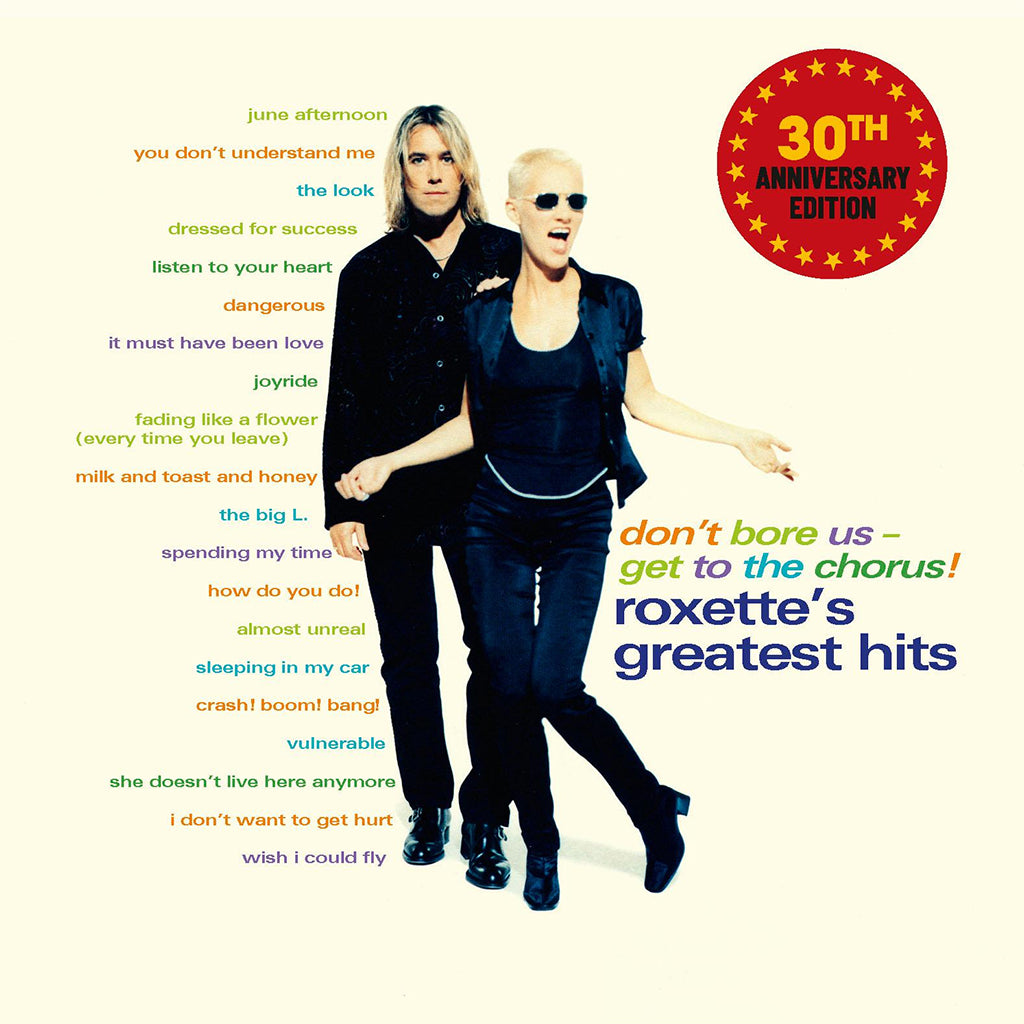 ROXETTE - Don’t Bore Us, Get To The Chorus! (Roxette’s Greatest Hits) [30th Anniversary Edition] - 2LP - Gatefold Purple Vinyl [NOV 14]