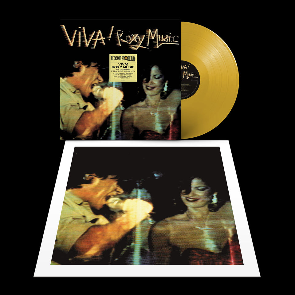 ROXY MUSIC - Viva! Roxy Music - 1LP - Special Edition Gold Vinyl [Reco ...