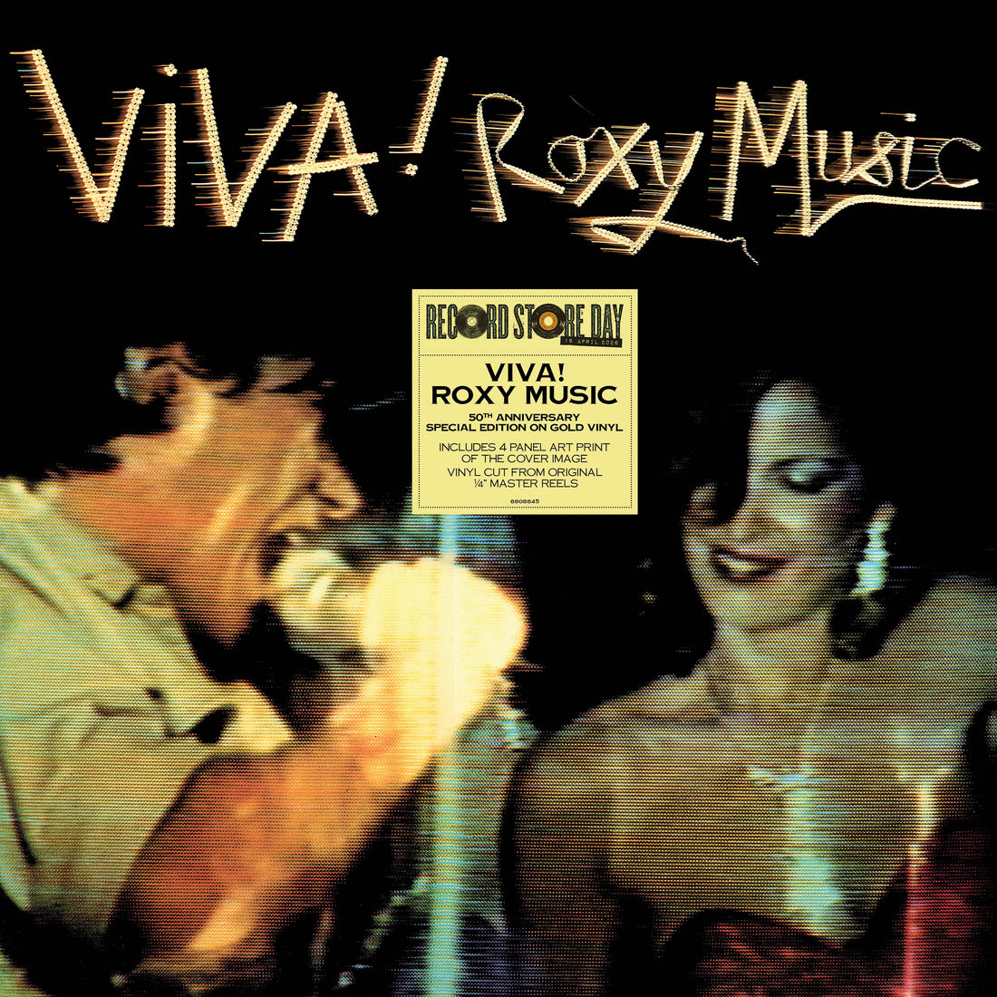 Roxy Music - Viva! Roxy Music - 1LP - Special Edition Gold Vinyl  [Record Store Day 2026]