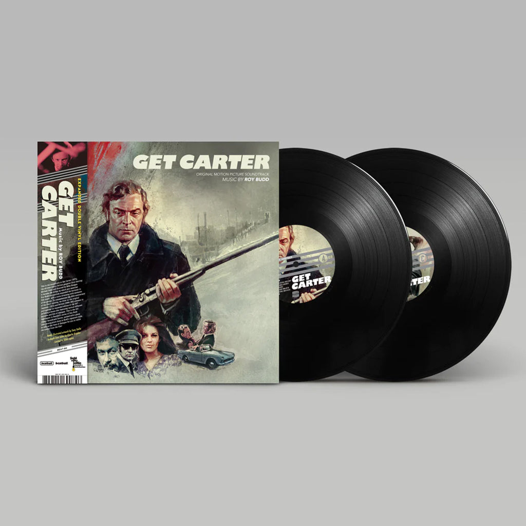 ROY BUDD - Get Carter (Original Soundtrack) [Expanded Edition with New Artwork] - 2LP - 180g Black Vinyl