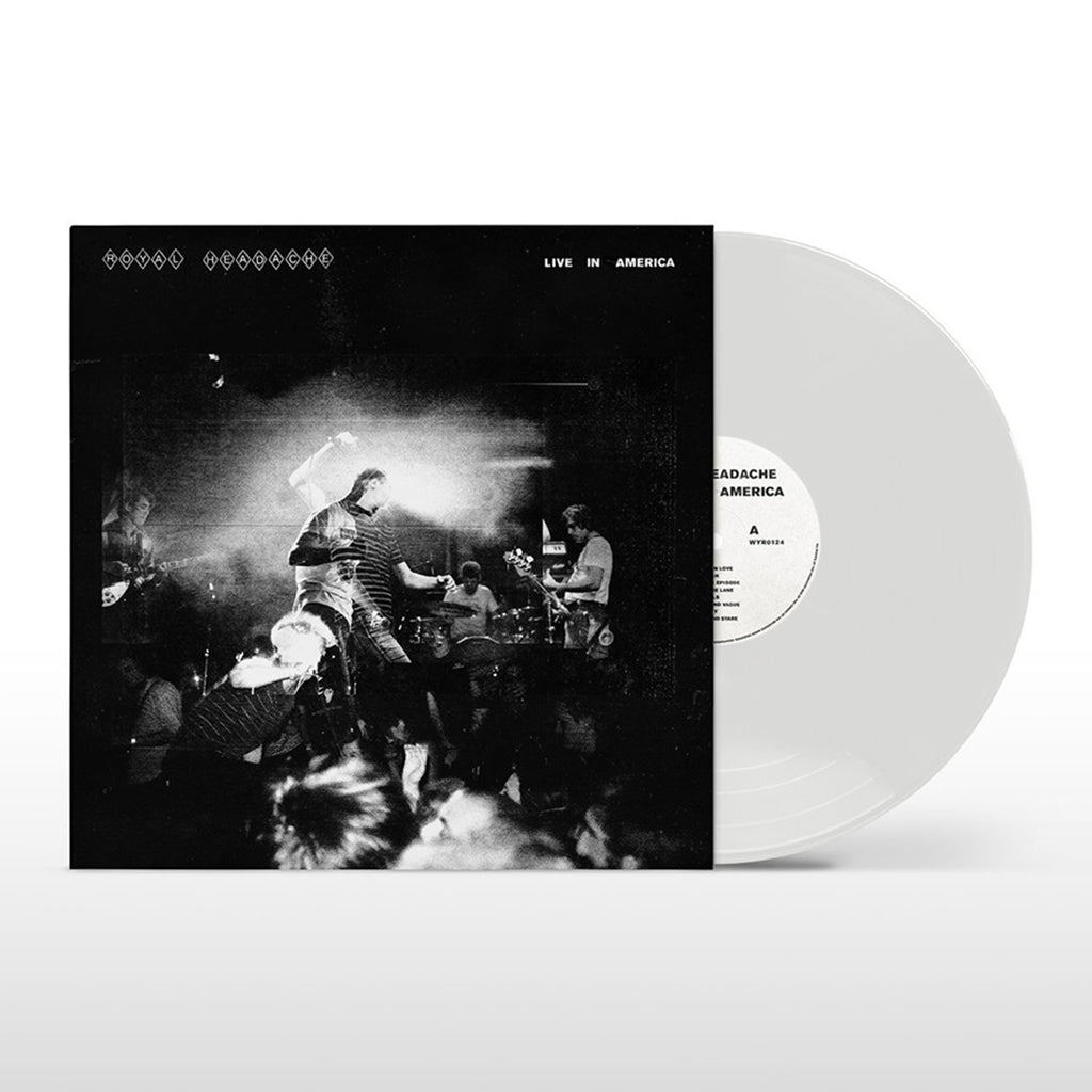 ROYAL HEADACHE - Live In America (with Poster) - LP - Natural Vinyl