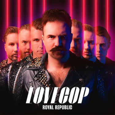 ROYAL REPUBLIC - LoveCop - LP - Transparent Blue Vinyl