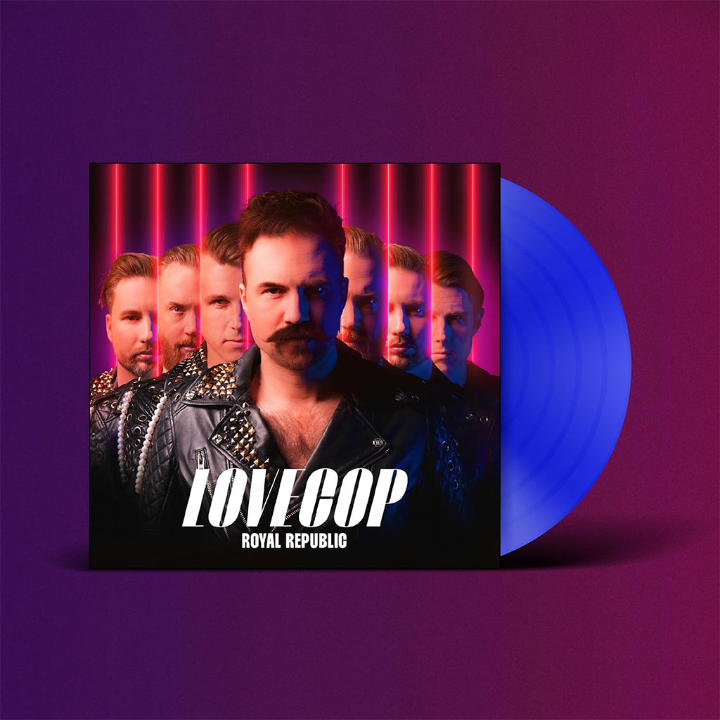 ROYAL REPUBLIC - LoveCop - LP - Transparent Blue Vinyl