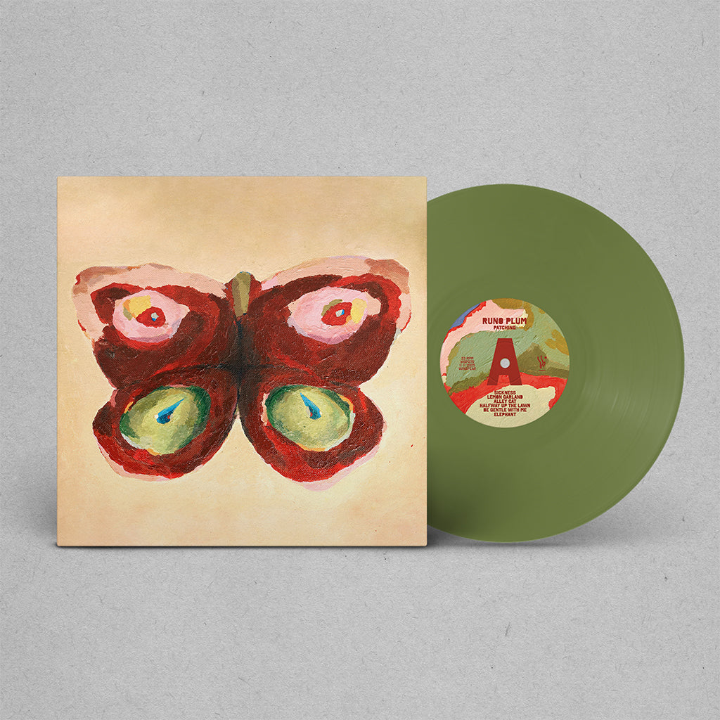 RUNO PLUM - patching - LP - 'Olive Green' Colour Vinyl [NOV 14]