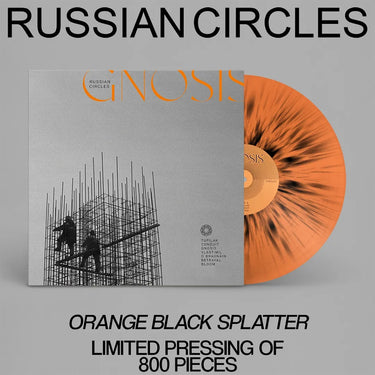 RUSSIAN CIRCLES - Gnosis (Repress) - LP - Orange w/ Black Splatter Vinyl