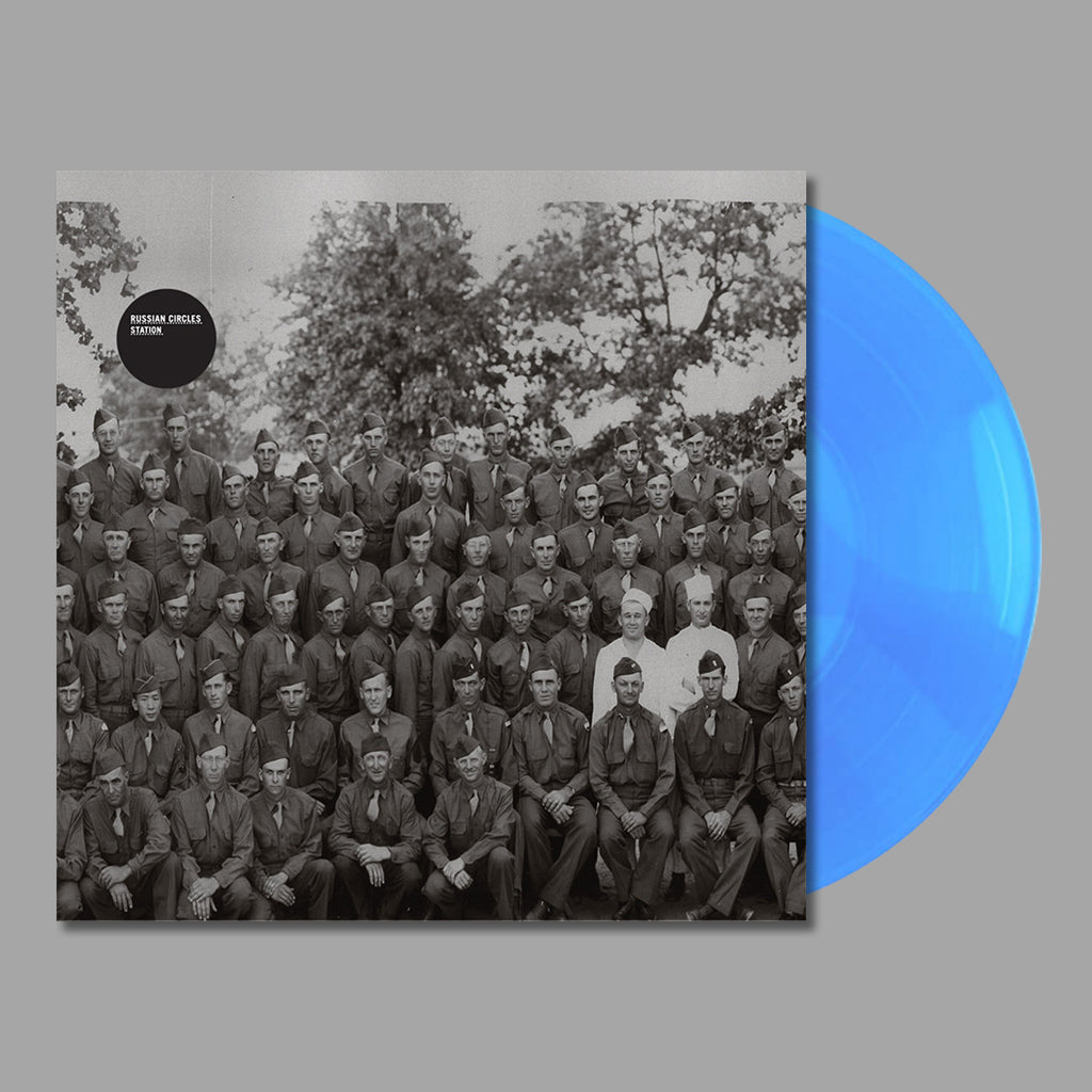 RUSSIAN CIRCLES - Station (15th Anniversary Reissue with Poster Insert) - LP - Transparent Blue Vinyl