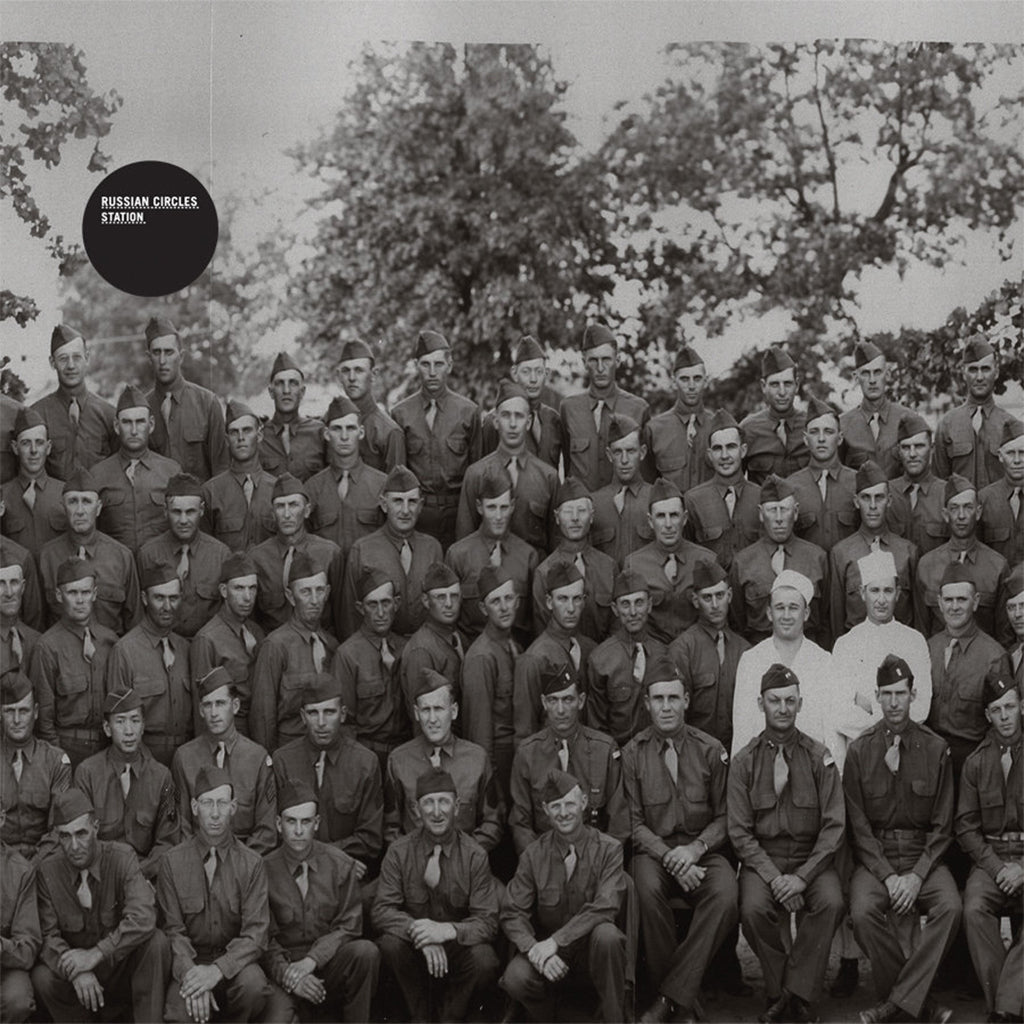 RUSSIAN CIRCLES - Station (15th Anniversary Reissue with Poster Insert) - LP - Transparent Blue Vinyl