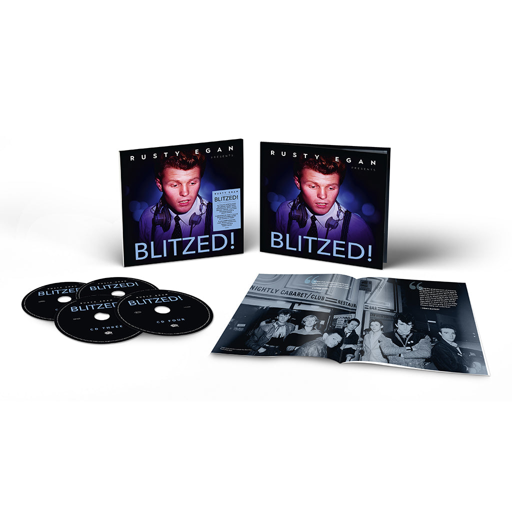 VARIOUS - Rusty Egan Presents… Blitzed! - 4CD - Deluxe Box Set [JUNE 28]