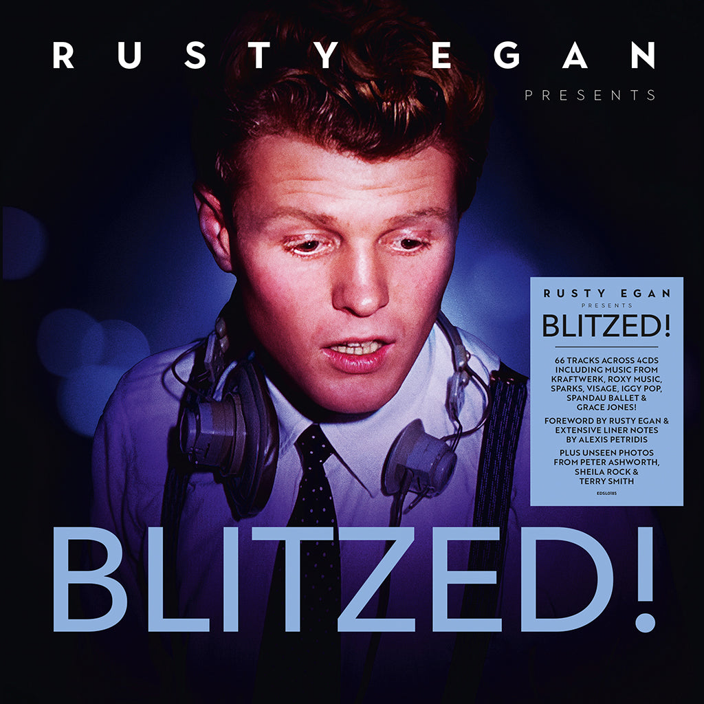 VARIOUS - Rusty Egan Presents… Blitzed! - 4CD - Deluxe Box Set
