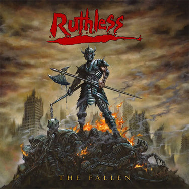 RUTHLESS - The Fallen - LP - 180g Red and Transparent Blue Marbled Vinyl