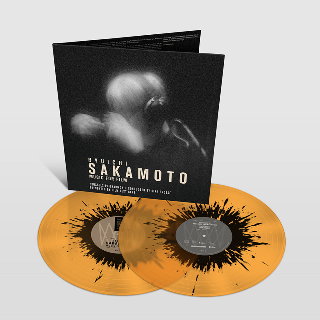RYUICHI SAKAMOTO - Music For Film (Reissue) - 2LP - Transparent Amber w/ Black Splatter Vinyl [AUG 15]