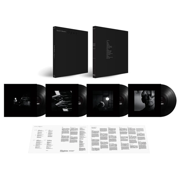 Ryuichi Sakamoto Opus レコード 4枚組 数量限定盤 Ryuichi Sakamoto: Opus Vinyl 4LP Boxset – TurntableLab.com