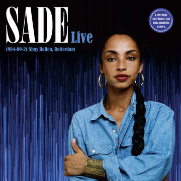 SADE - Live 1984-09-21 Ahoy Hallen, Rotterdam - 2LP - Blue Vinyl