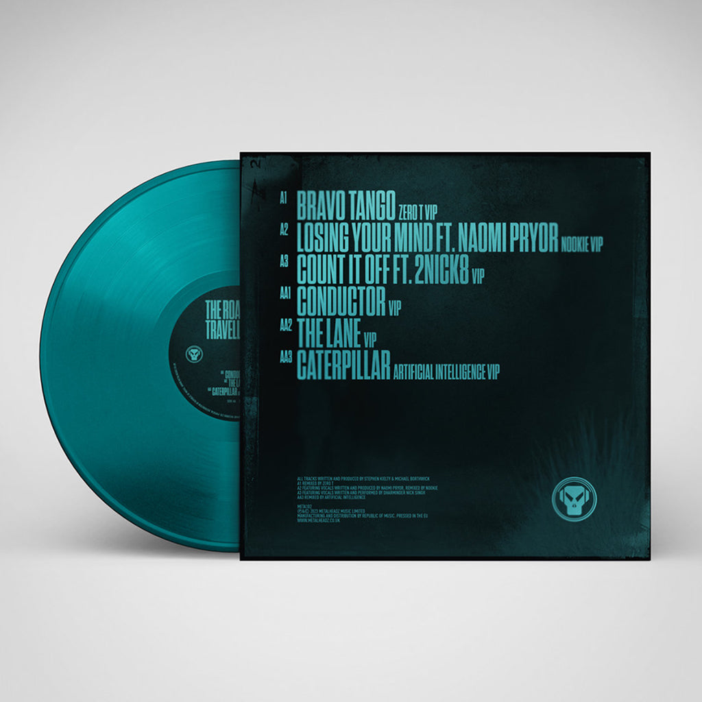 SCAR - The Road Less Travelled VIP - 12'' EP - Teal Coloured Vinyl [SEP 15]