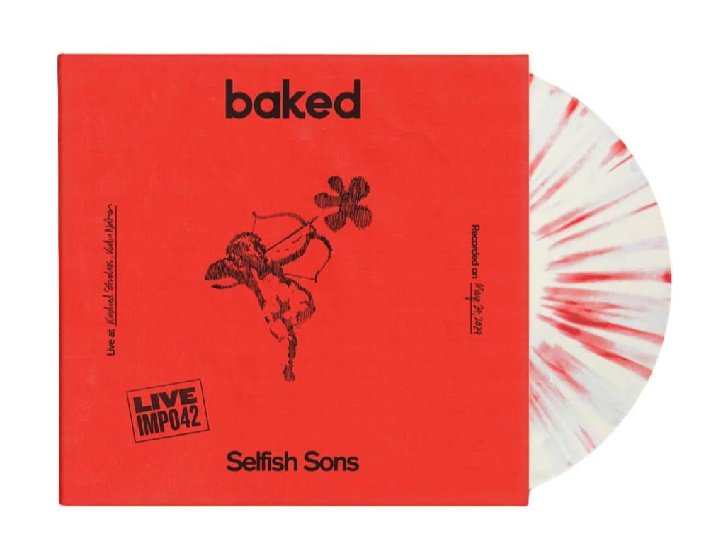 SELFISH SONGS - Live At Kindred Studios - LP - White & Red Splatter Vinyl [AUG 1]