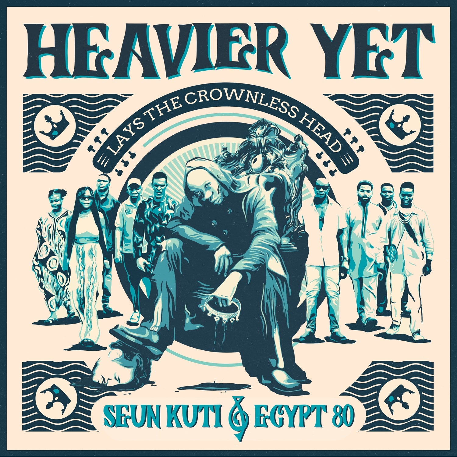 SEUN KUTI & EGYPT 80 - Heavier Yet (Lays The Crownless Head) - LP - Clear Vinyl [OCT 4]