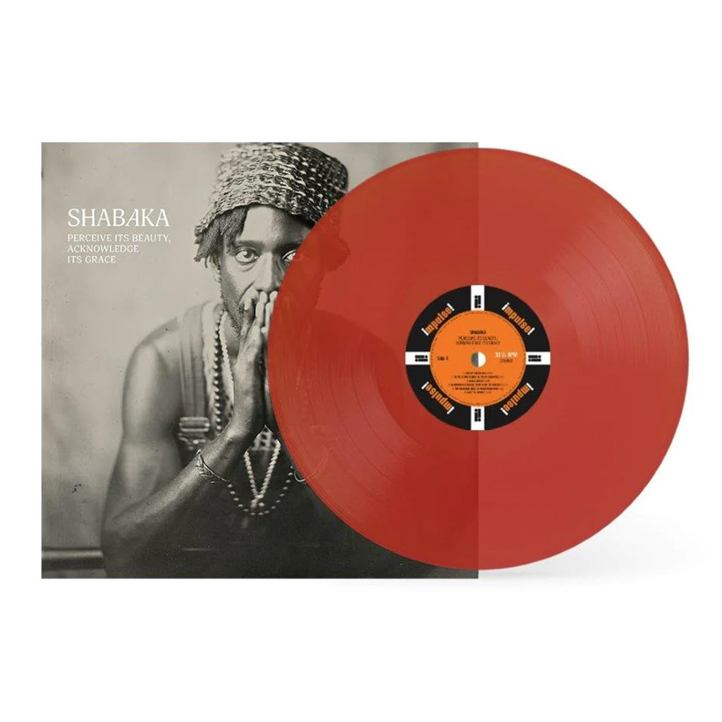 SHABAKA - Perceive Its Beauty, Acknowledge Its Grace - LP - Transparent Red Vinyl [APR 12]