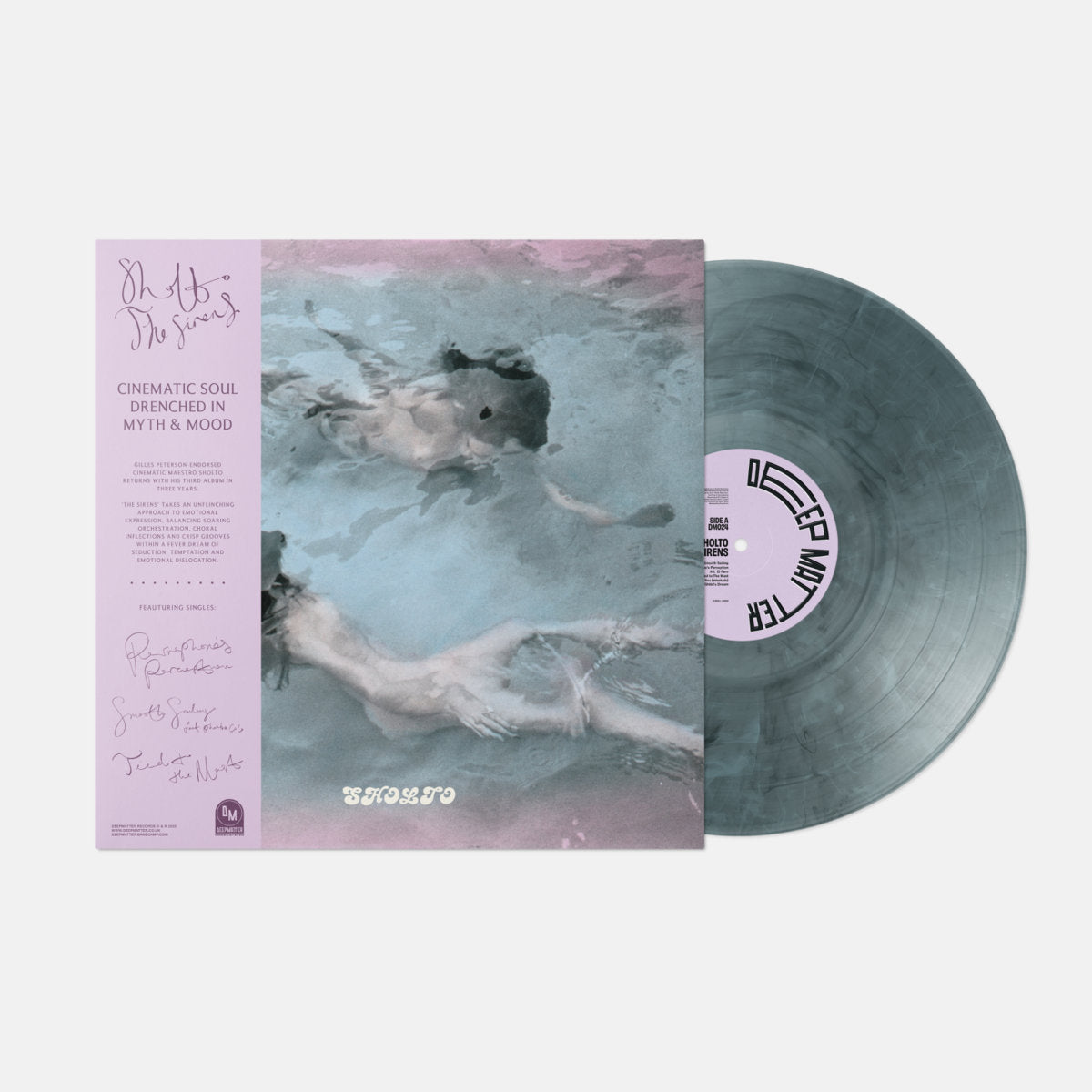 SHOLTO - The Sirens - LP - Smokey Ocean Blue Vinyl [NOV 14]