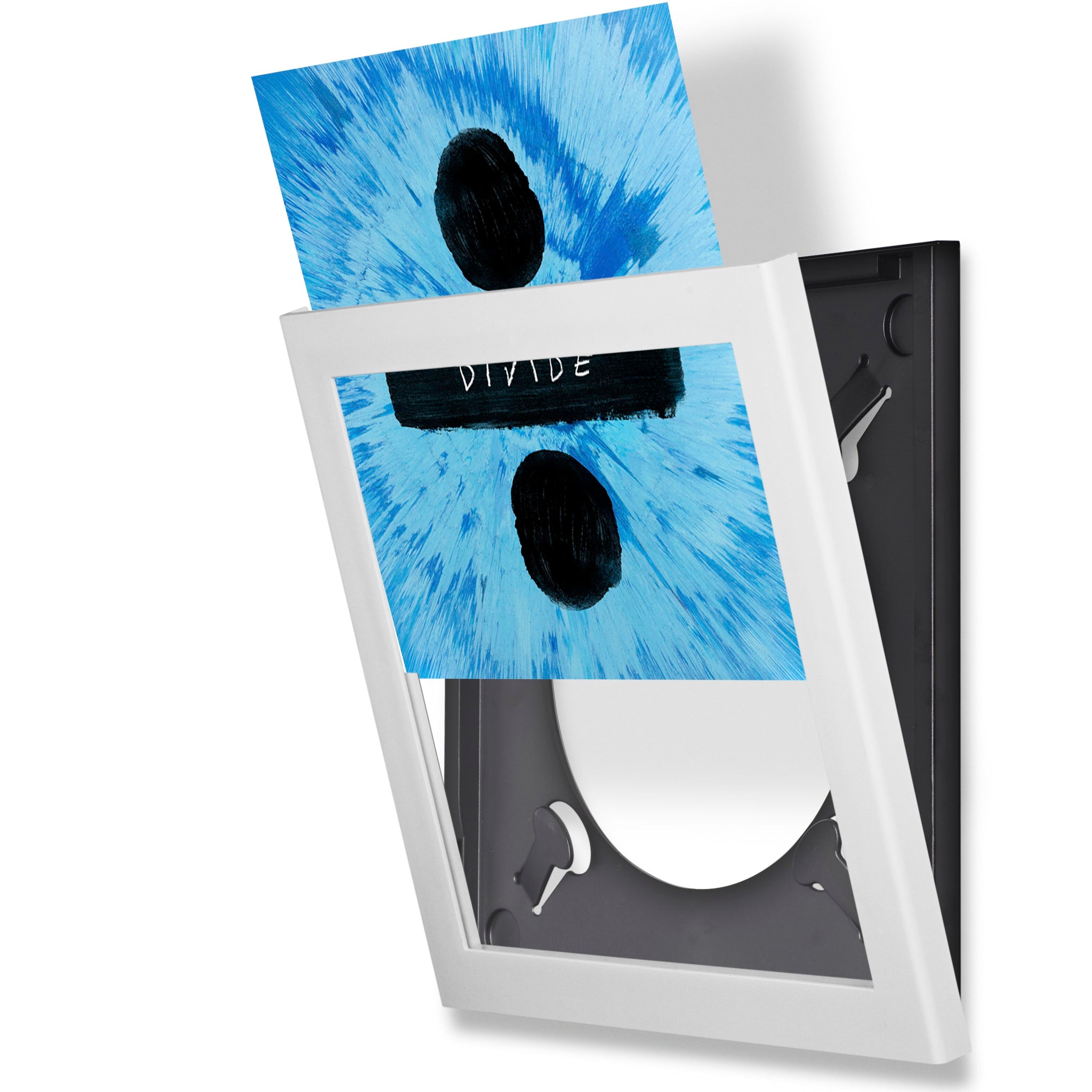 SHOW AND LISTEN - Single Record Frame (White)