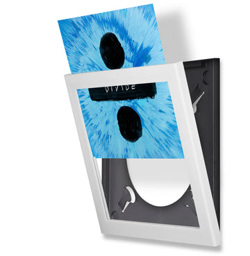 SHOW AND LISTEN - Single Record Frame (White)