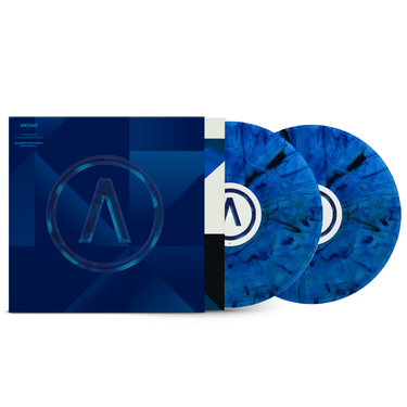 Blue with Dark Marble Coloured Vinyl 2LP
