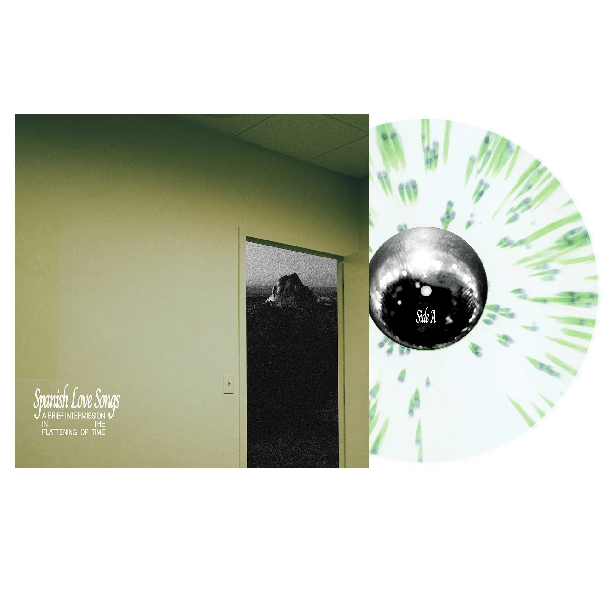 SPANISH LOVE SONGS - A Brief Intermission In The Flattening Of Time - LP - White w/ Green Splatter Vinyl [DEC 12]